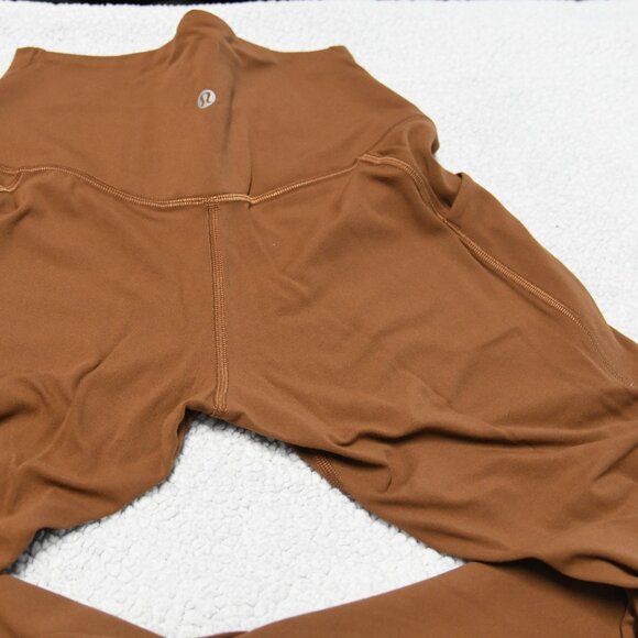 Lululemon Align with pockets 25" toffee brown - Picture 9 of 9